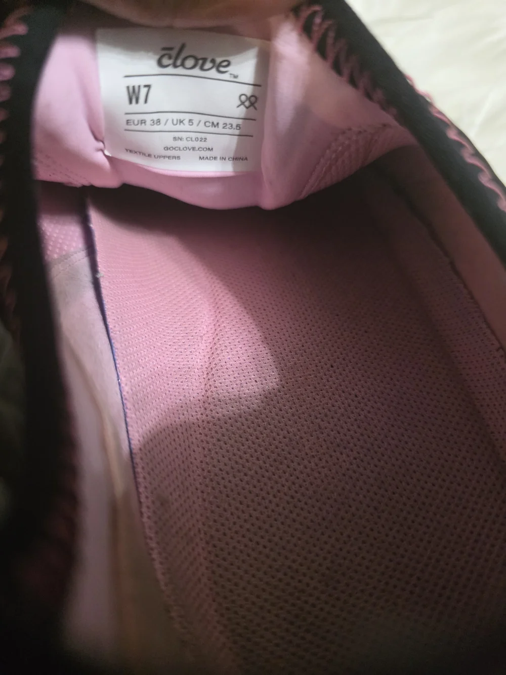 Women's Black Sneakers with Pink Accents - Lightweight Everyday Sport Shoes